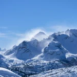 the beauty of the dolomites in winter