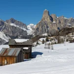 Ski Resort Alta Badia, Hochabtei, in Gadertal, Südtirol, South Tyrol, Alta Adige, Italy